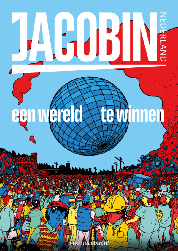 the front cover of Jacobin's first issue